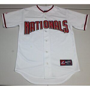 MLB Baseball 2005-2009 Washington Nationals Jersey Small Majestic White